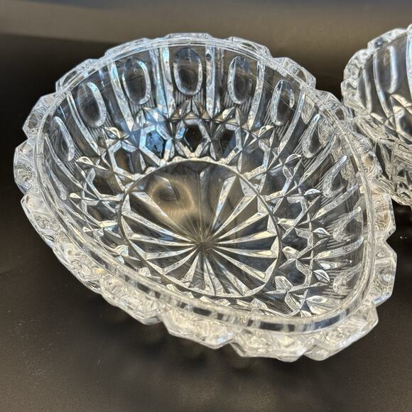 Vintage Gorham Full Lead Crystal Chantilly Egg Candy Dish Trinket bowl - Picture 4 of 9